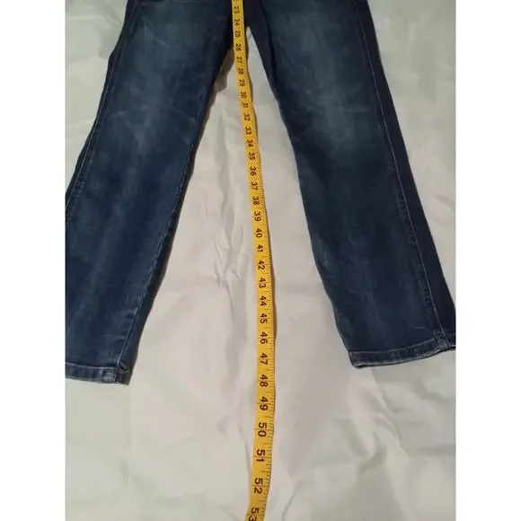 Madewell Skinny Jean Overalls Jumpsuit In Jinseng Wash Blue Size Medium - Picture 8 of 14